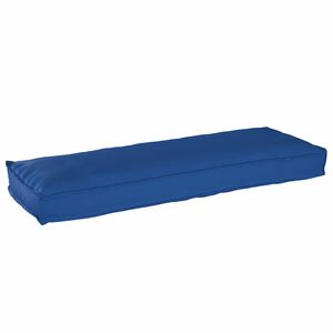 vidaXL Kussen Koninklijk Blauw 120 x 40 x 8 cm Oxford Stof