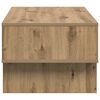 vidaXL Salontafel Artisan Eiken 80 x 46 x 35 cm Bewerkt hout