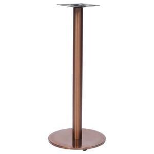 vidaXL Bistrotafelpoot &Oslash;45x107 cm roestvrij staal goudkleurig