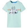 Kindershirt 116 lichtmint