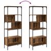 vidaXL Boekenkast Oud Hout 76 x 33 x 188,5 cm Bewerkt hout