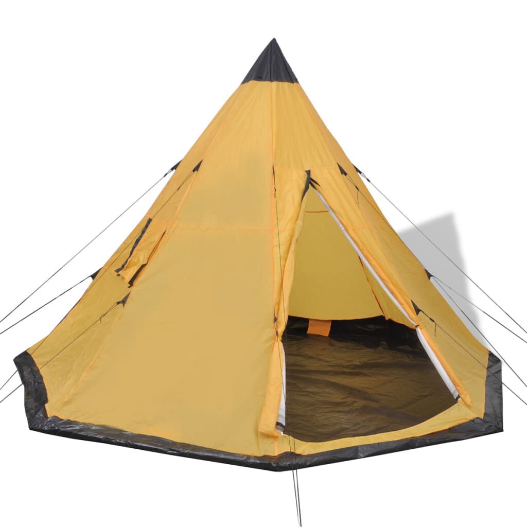 vidaxl vidaXL Tent 4-persoons geel