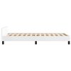 vidaXL Bedframe met hoofdeinde zonder matras 80x200 cm wit