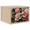 vidaXL Wandkastje BORNE Sonoma Eiken 36 x 33 x 25 cm Bewerkt hout