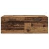 vidaXL Wandkast Oud hout 100 x 36.5 x 35 cm Bewerkt hout
