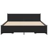 vidaXL Bedframe met lades bewerkt hout bruin eikenkleur 135x190 cm