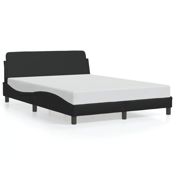 vidaXL Bedframe "Dover" kunstleer zwart 120x200 cm