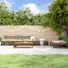 vidaXL 5-delige Loungeset massief grenenhout honingbruin