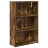 vidaXL Badkamer wandkast met plank Gerookte Eik 40 x 16 x 62,5 cm