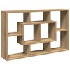 vidaXL Wandplank Artisan Eiken 85x16x52,5 cm Bewerkt Hout