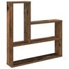 vidaXL Wandplank Oud hout 60 x 11 x 60 cm Bewerkt hout