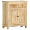 vidaXL Bijzetkast 65x30x75 cm massief mangohout