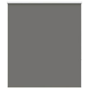 vidaXL Rolgordijn verduisterend 140x175 cm stofbreedte 136,6 cm grijs