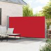 vidaXL Windscherm uittrekbaar 160x500 cm rood