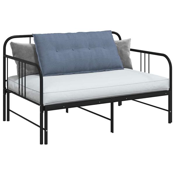 vidaXL Rugkussen Blauw 100 x 50 cm Cordstof