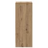 vidaXL Schoenenkast 60x35x92 cm bewerkt hout artisanaal eikenkleur