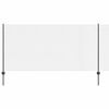 vidaXL gelast draadhek met palen 50 x 1,2 m PVC-Coated Staal Grijs