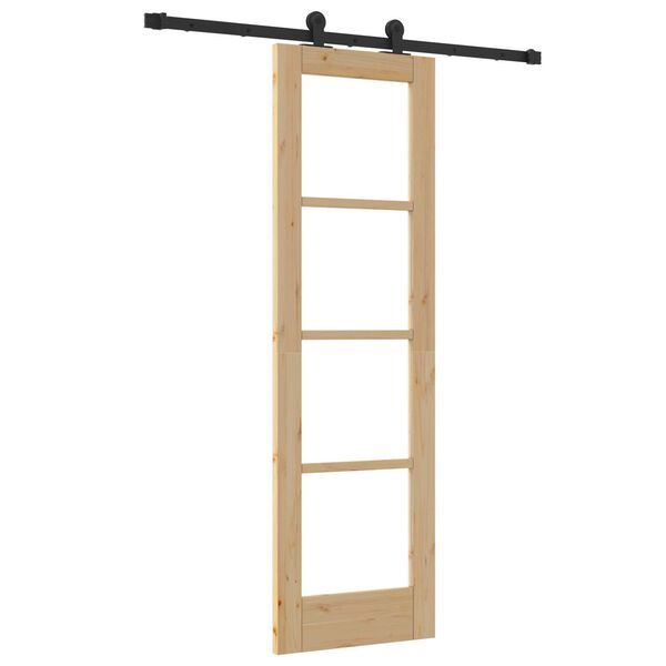 vidaXL Schuifdeur ORKDAL Naturel 61 x 198,5 cm