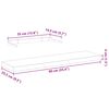 vidaXL Wandschapppen 4 st 90x23,5x4 cm bewerkt hout