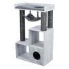 TRIXIE Kattenmeubel met een schap 72x38x110 cm grijs
