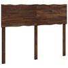 vidaXL Live Edge Hoofdbord ROSTOCK Donkerbruin 150 cm