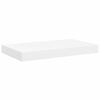 vidaXL Wandschappen zwevend 4 st 40x23x3,8 cm MDF wit