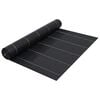 vidaXL Worteldoek 1x10 m PP zwart