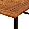 vidaXL Tuintafel met U-vormige poten 180x90x75 cm massief acaciahout