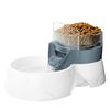 Ebi Water-/voerbak automatisch 2-in-1 28x19x17 cm grijs en wit