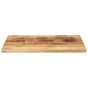 vidaXL Tafelblad rechthoekig 90x60x2,5 cm massief ruw mangohout