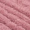 vidaXL Vol jaar dekbed Roze 155 x 200 cm Microfiber en Teddy fleece
