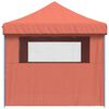 vidaXL Partytent Terracotta 279 x 410 x 315 cm Oxford Stof