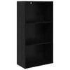 vidaXL Boekenkast 60 x 30 x 114 cm Bewerkt hout Zwart Eiken
