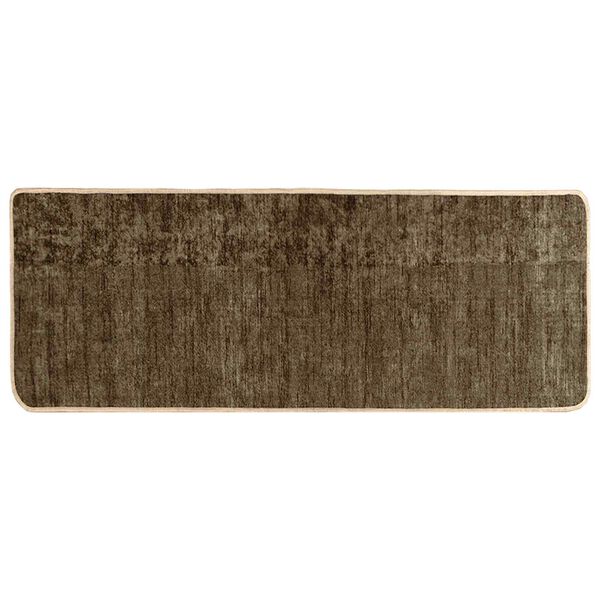 vidaXL Vloerkleedloper MARSA Bosgroen 200 x 80 cm Polyester en PVC