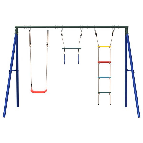 vidaXL Schommelset met schommel, trapeze en ladder