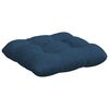 vidaXL Zitkussens 4 pcs Blauw 45 x 45 x 12 cm Stof