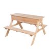 Esschert Design Picknicktafel en zandbak voor kinderen 2-in-1