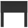 vidaXL Hoofdbord Zwart Eiken 90 cm Bewerkt hout