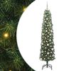vidaXL Kunstkerstboom Groen 180 cm PVC en Staal en Kunststof