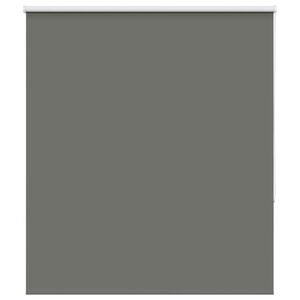 vidaXL Rolgordijn verduisterend 135x175 cm stofbreedte 131,6 cm grijs