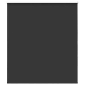 vidaXL Rolgordijn verduisterend 135x130 cm stofbreedte 131,6 cm zwart