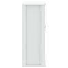 vidaXL Badkamerkast BERG 69,5x27x71,5 cm massief grenenhout wit