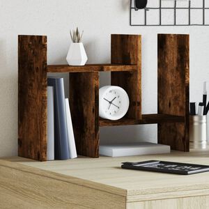vidaXL Bureau organiser 34,5x15,5x35,5 cm hout gerookt eikenkleurig