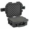vidaXL Flightcase draagbaar 30x24,5x12,5 cm PP zwart