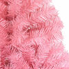 vidaXL Kerstboom met 300 LED met standaard Roze 240 cm PVC