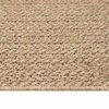vidaXL Vloerkleed ZIZUR beige binnen en buiten 200x290 cm jute look