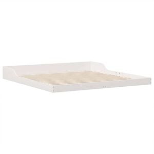 vidaXL Bedframe Wit 180 x 200 cm Massief grenenhout