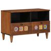 vidaXL Salontafel met lade Bruin 80 x 54 x 40 cm Massief Mango Hout