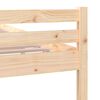 vidaXL Bedframe zonder matras massief hout 160x200 cm