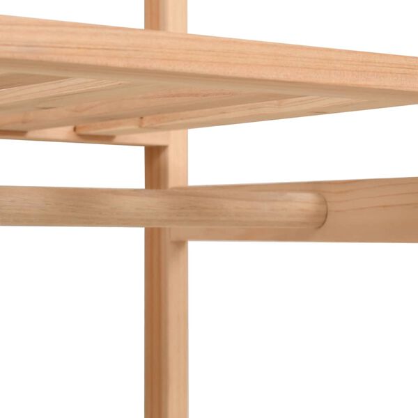 vidaXL Kledingkast 3-laags 110x40x170 cm